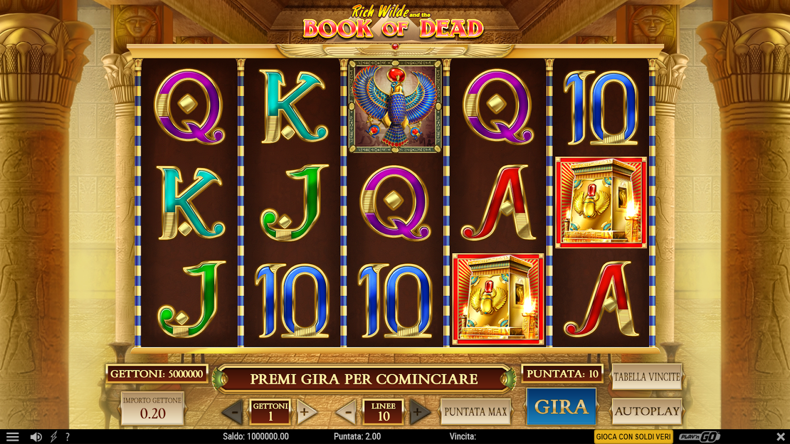 Book of Dead slot machine