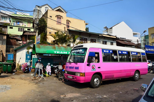 Đi xe buýt tham quan các xã của thành phố Đà Lạt