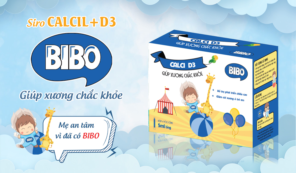 Đôi nét về sản phẩm Calci D3 BIBO