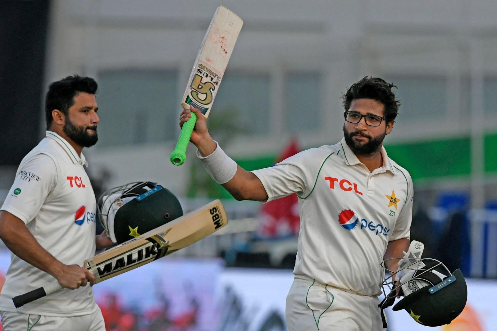 Imam-Ul-Haq top scored for Pakistan in the first Test match of this series