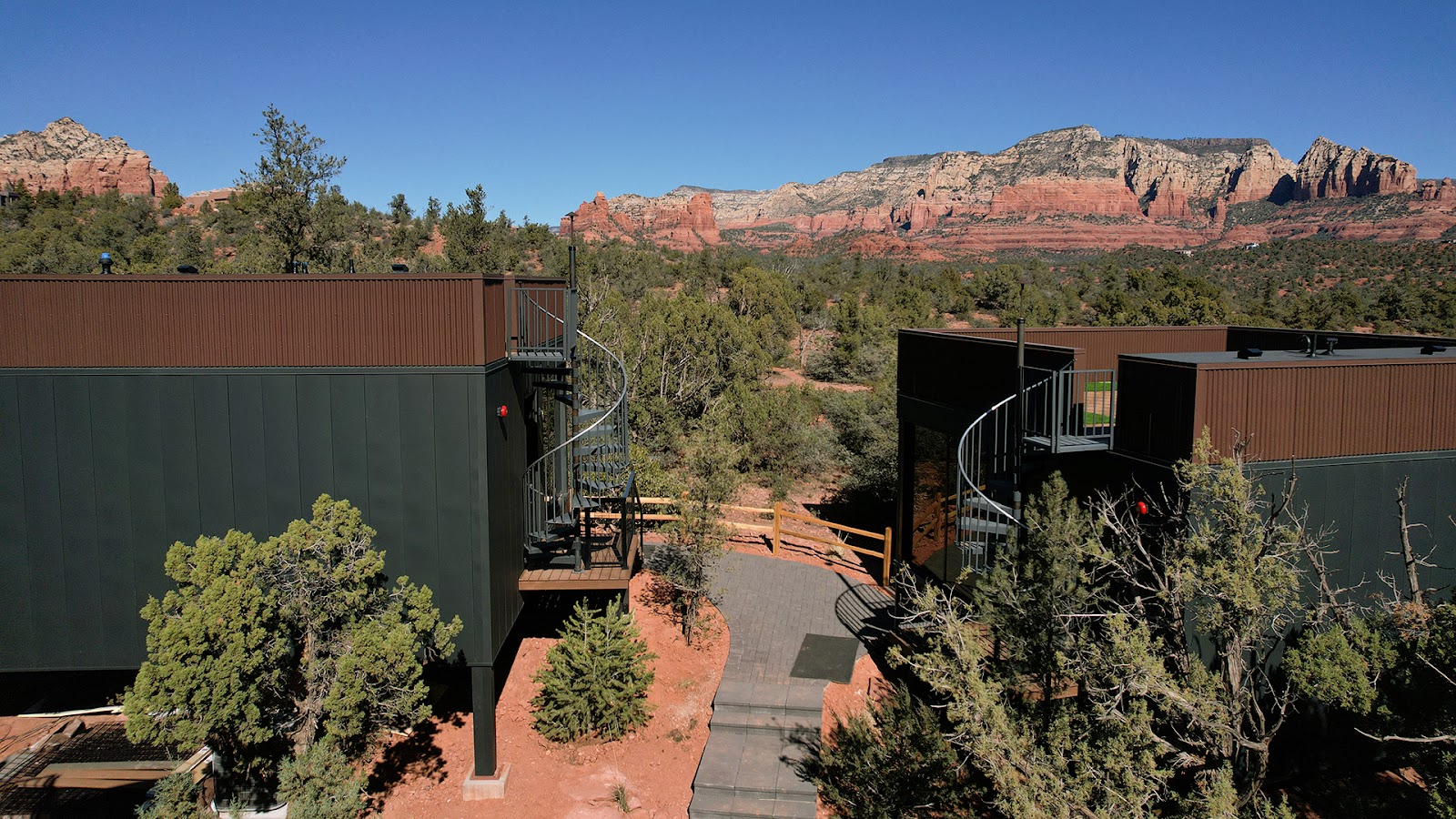 Ambiente, A Landscape Hotel in Sedona Arizona features metal from Western States Metal Roofing