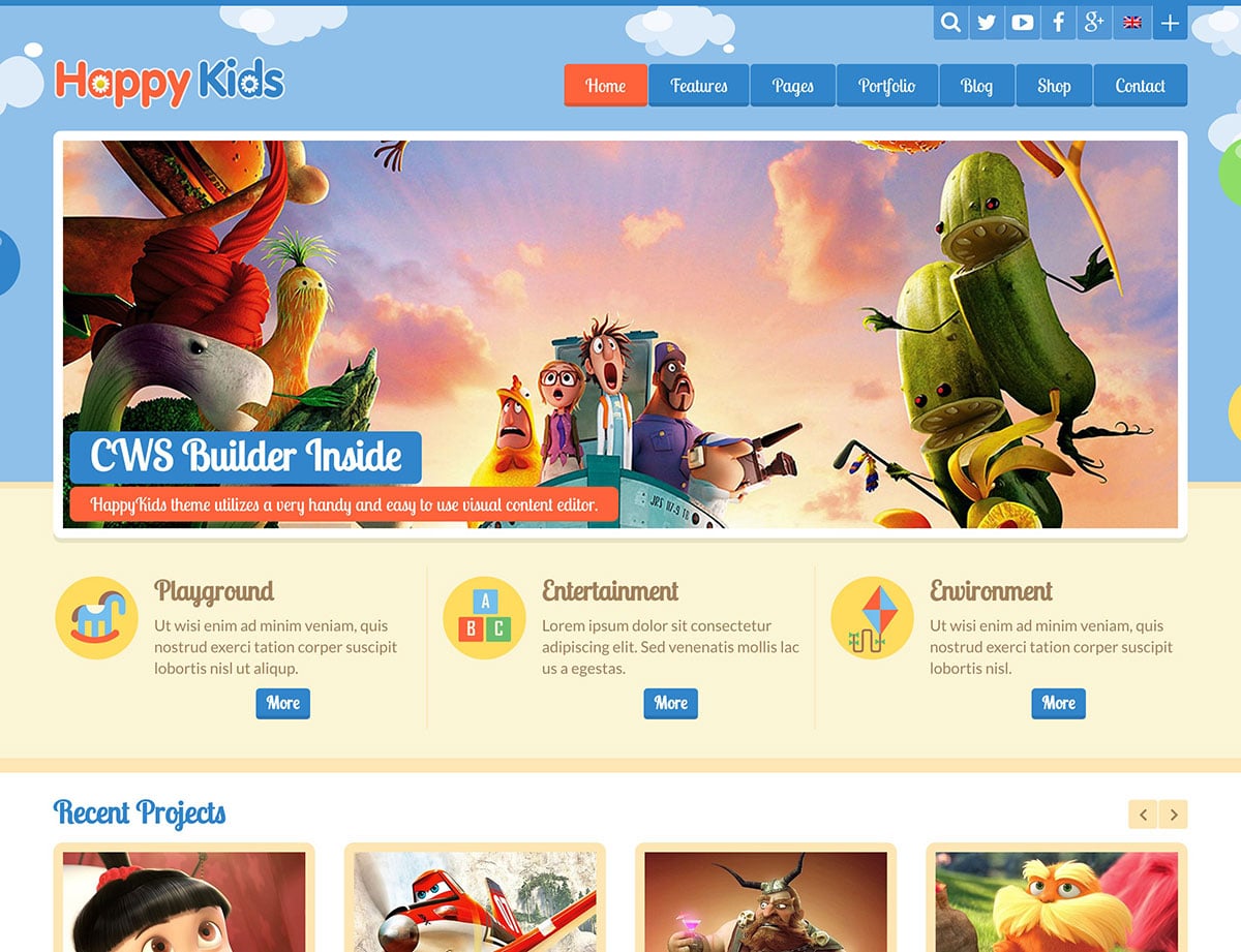 niños-felices-niños-tema-wordpress