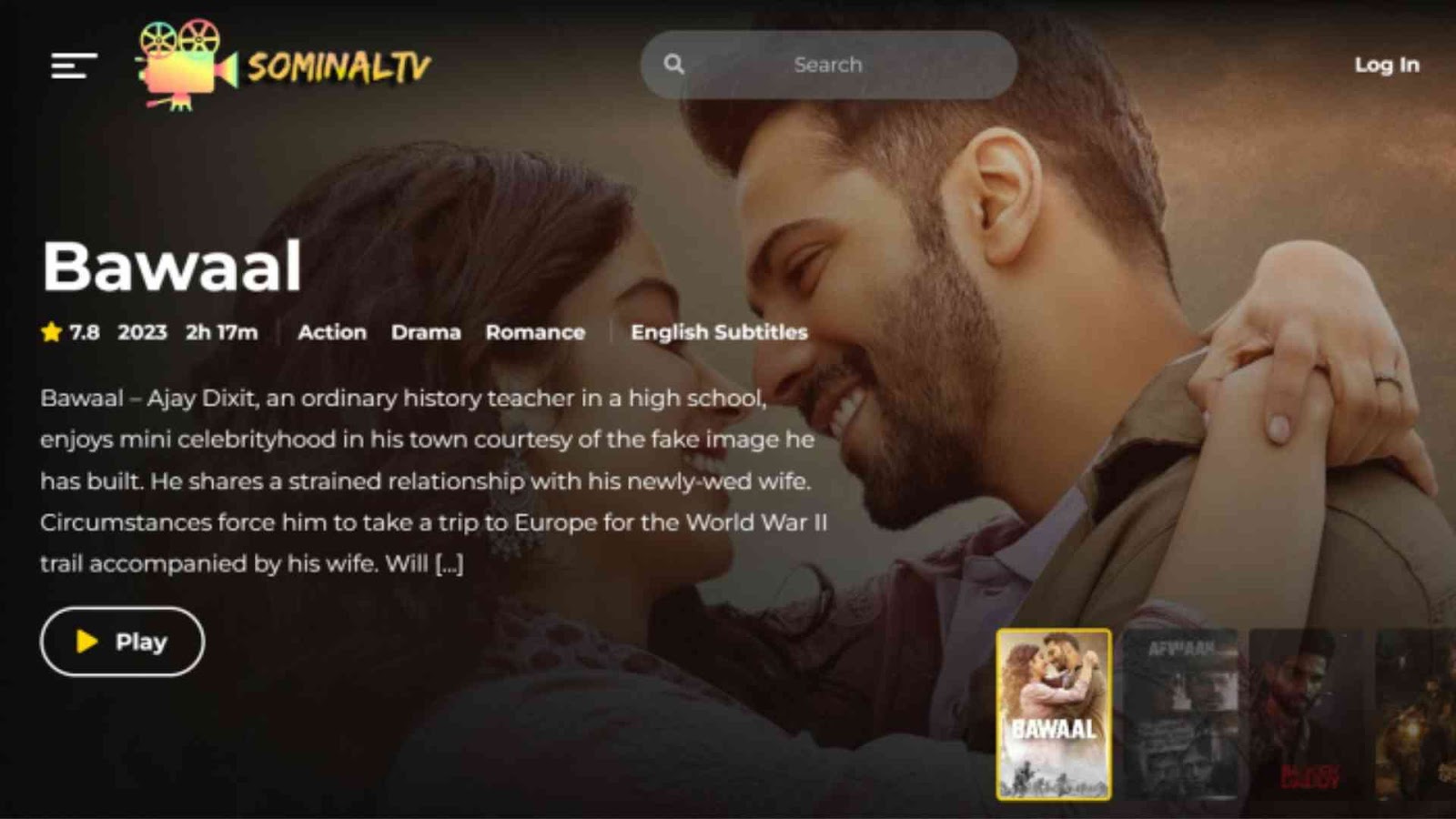 PlaySominalTV: Indian Movie Streaming