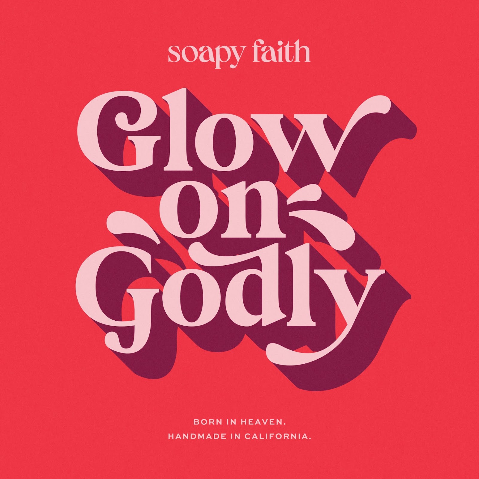 Branding and visual artifact for Soapy Faith