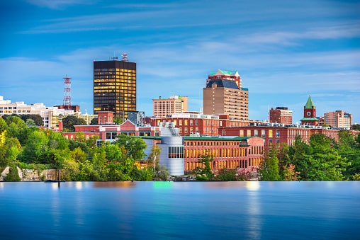 Manchester, NH Skyline