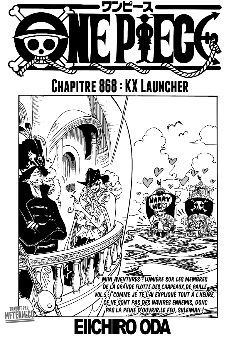 One Piece: Chapter chapitre-868 - Page 1