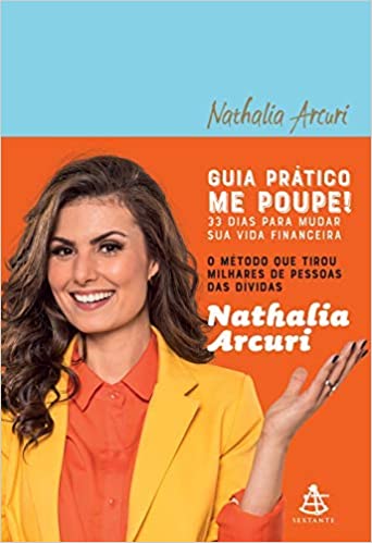 Capa do livro "Guia prático Me Poupe!" da Nathalia Arcuri