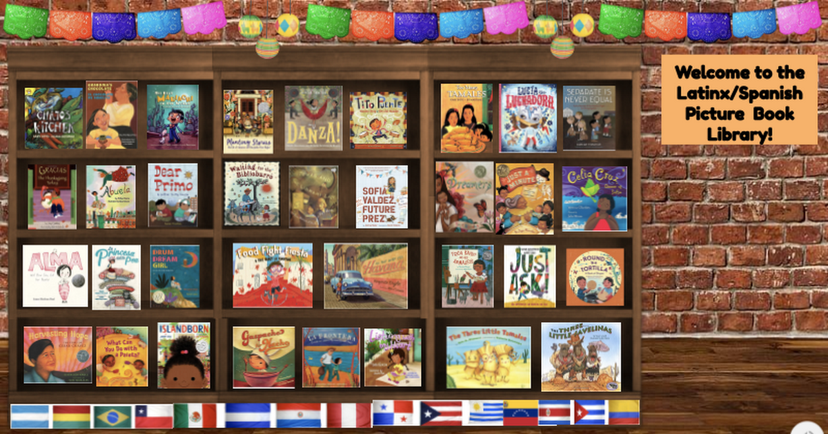 Copy of Copy of Latinx/Spanish Library