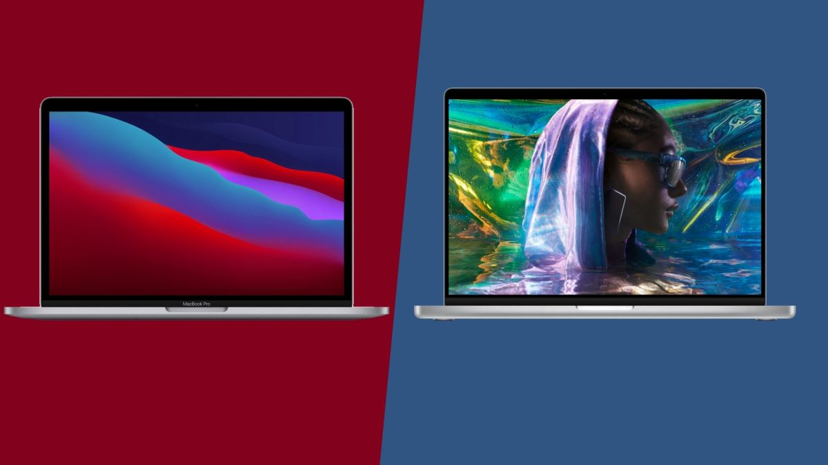 MacBook Pro 13 inch 2020 và MacBook Pro 14 inch 2021