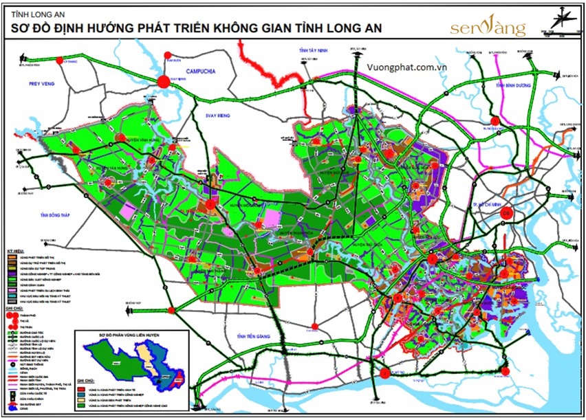 quy hoạch tỉnh long an