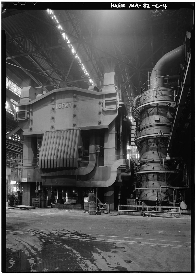 50,000 ton forge and extrusion press archive picture