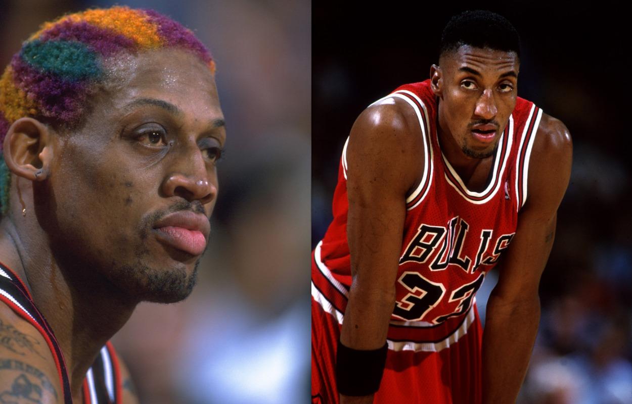 Dennis Rodman Is Missing $5,000 From His Bank Account Because of Scottie  Pippen's Scar