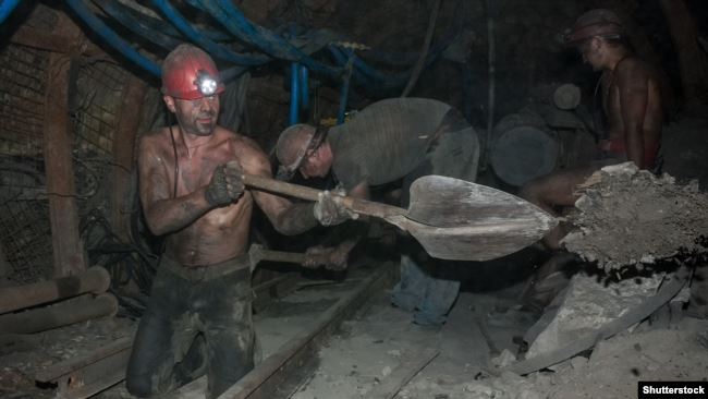 Вугыльна шахта на Донеччині, 2013 рік