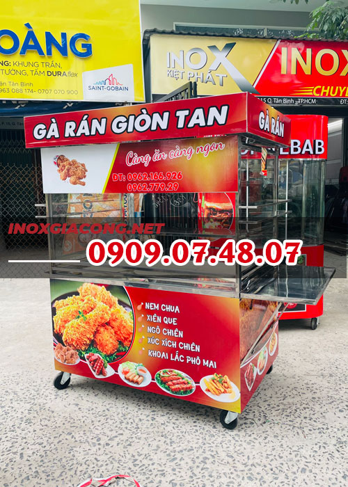Xe gà rán Hàn Quốc đẹp 1M4 