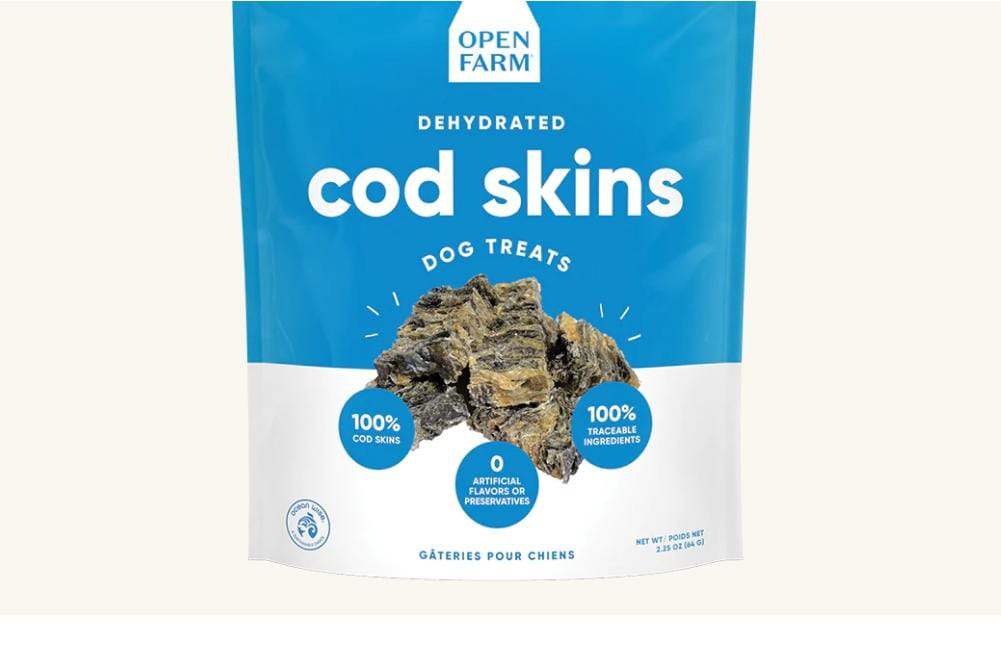 Dehydrated Cod Skin Treats