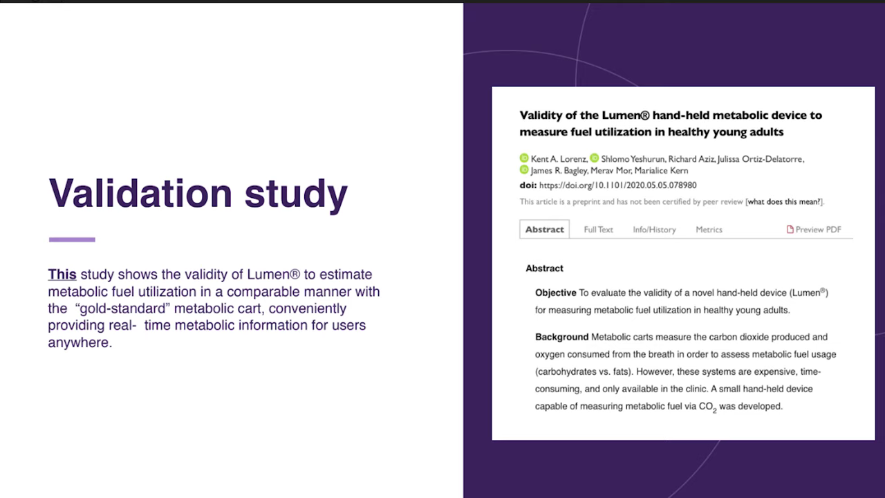 Lumen Validation Study