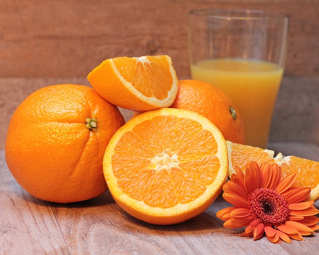vitamin c from oranges
