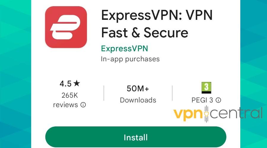 install expressvpn for android