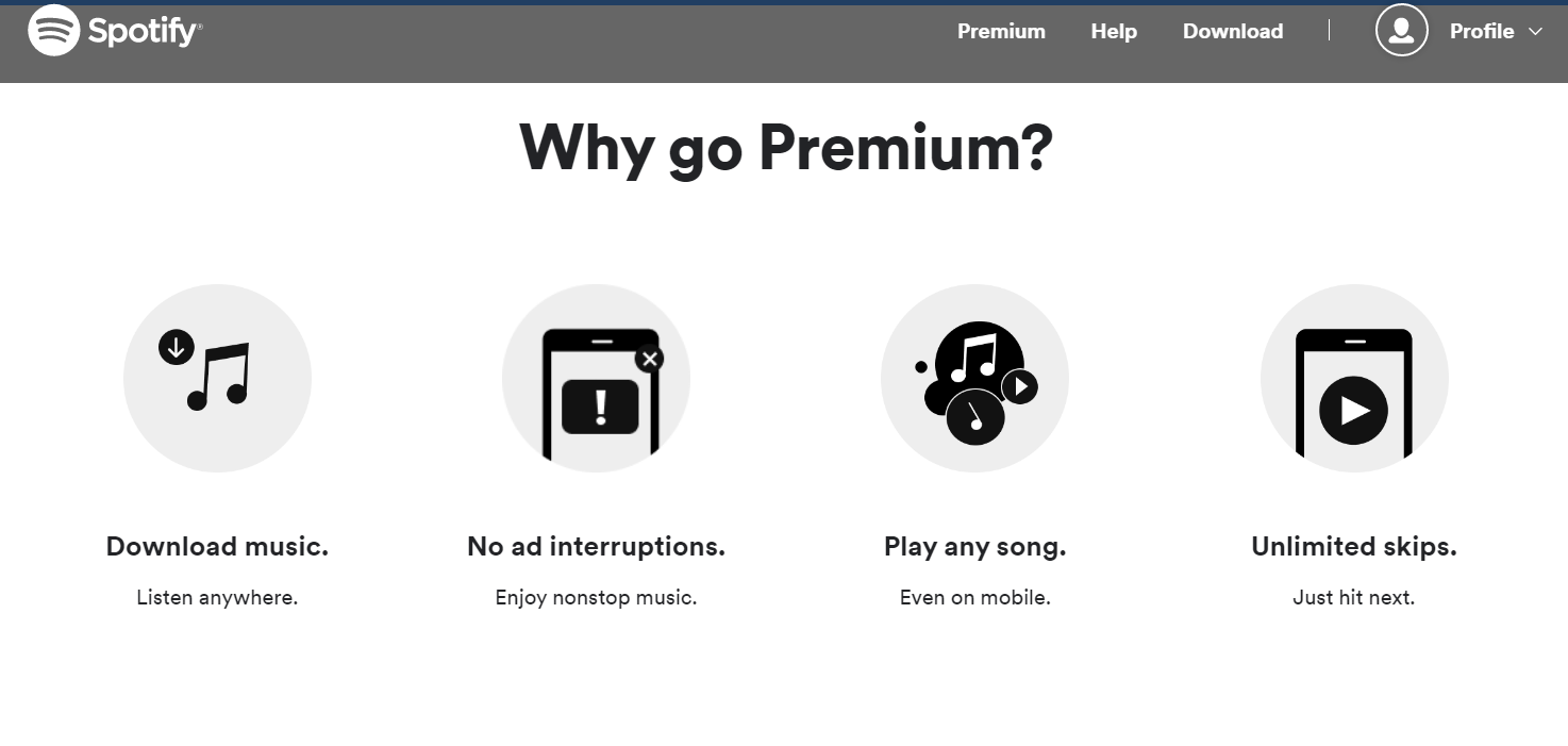 Spotify Premium Offer