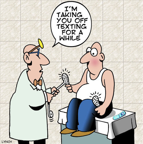 Billedresultat for mobile phone texting cartoon