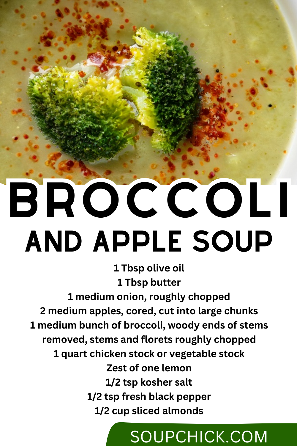 Broccoli And Apple Soup