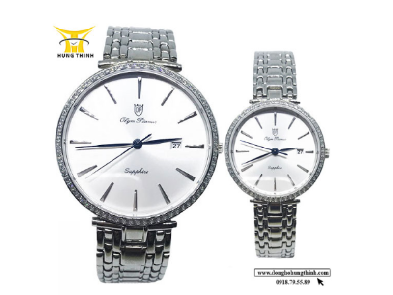 Để sở hữu cặp đồng hồ đôi Olym Pianus này, bạn chỉ cần bỏ ra 5.652.000 vnd khi mua tại đồng hồ Hưng Thịnh