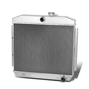 Compatible with Chevy Small Block V8 3-Row Full Aluminum Racing Radiator
