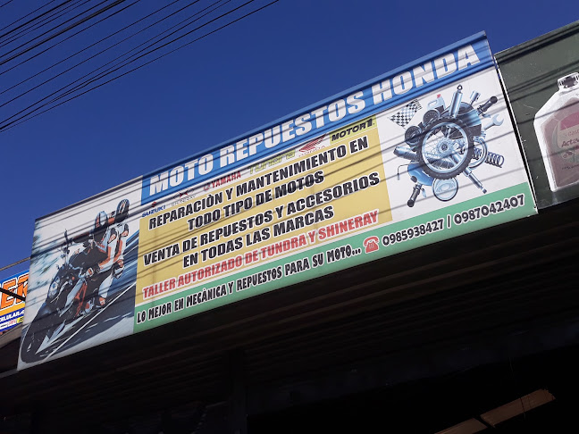 Opiniones de MOTO REPUESTOS HONDA en Quito - Tienda de motocicletas