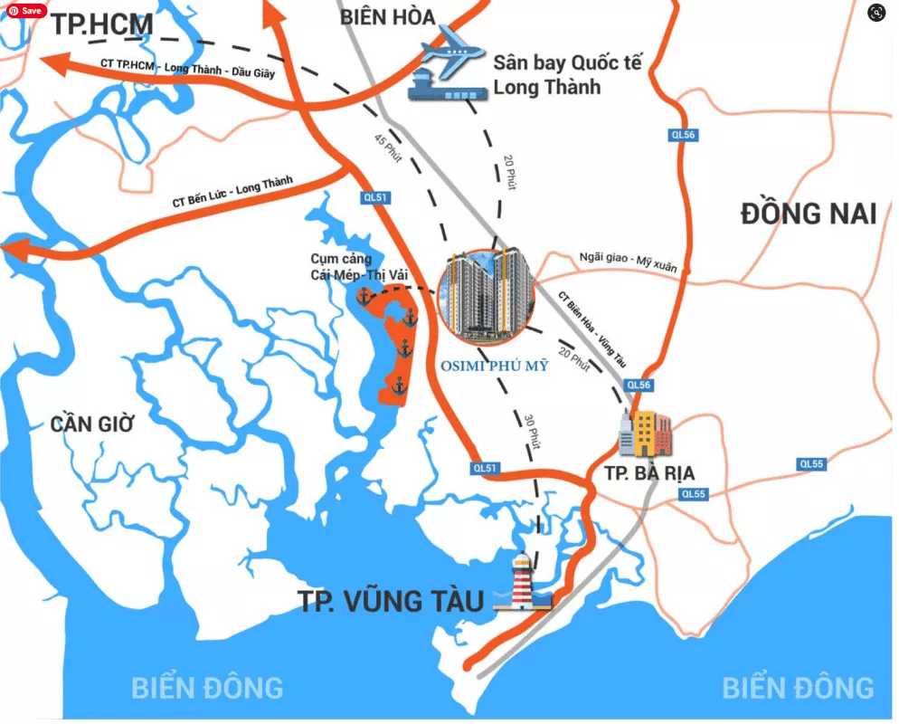 Dự án căn hộ Tumys Phú Mỹ - Bà Rịa Vũng Tàu là điểm đầu tư BĐS được đánh giá cao 