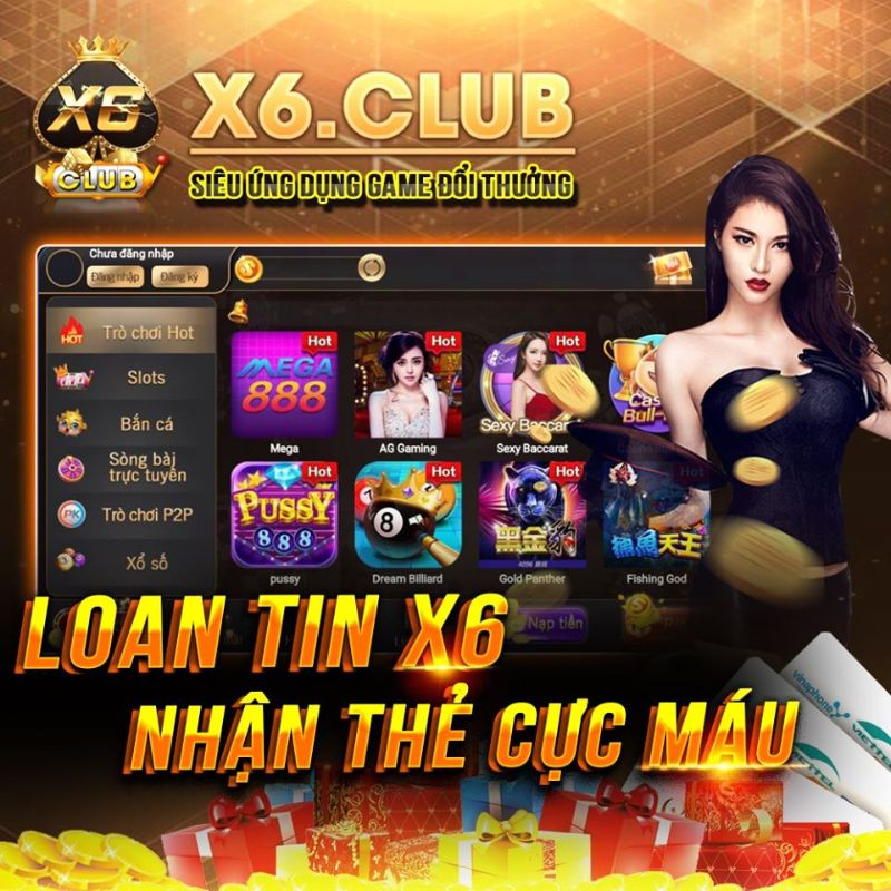 code x6 club
