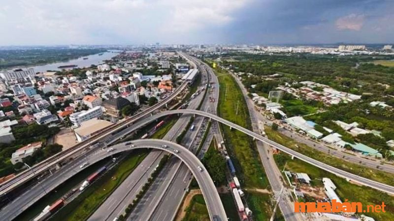 Hạ tầng giao thông của thành phố Thủ Đức rất được chú trọng đầu tư