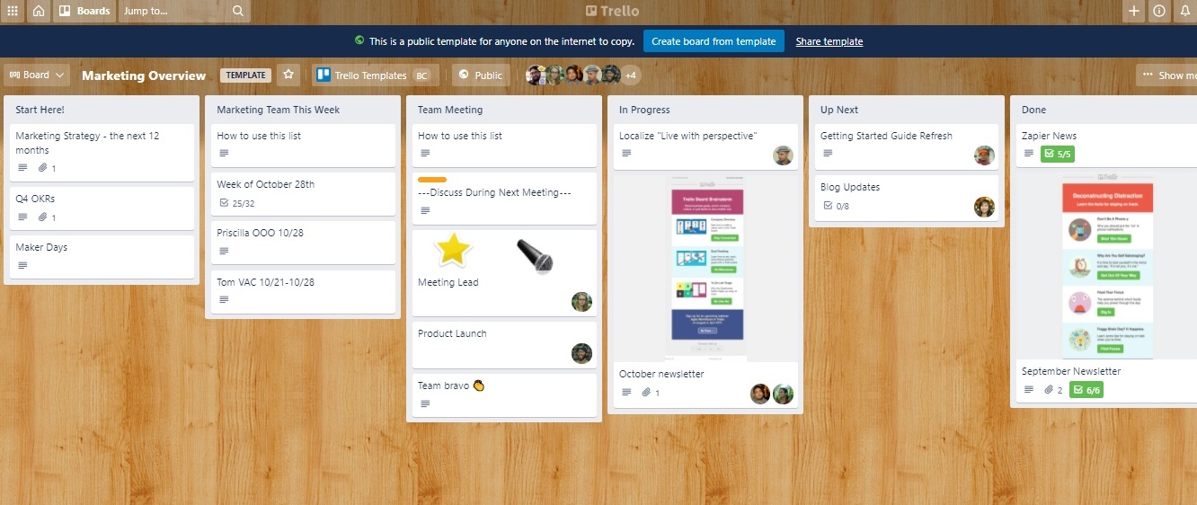 Trello board