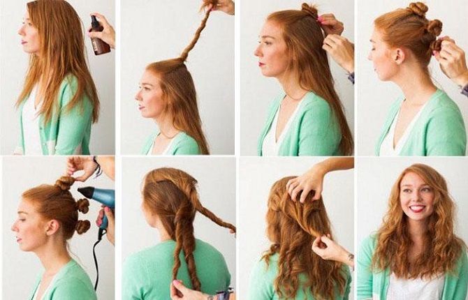 Delightful curls: 9 ways to curl at home 23