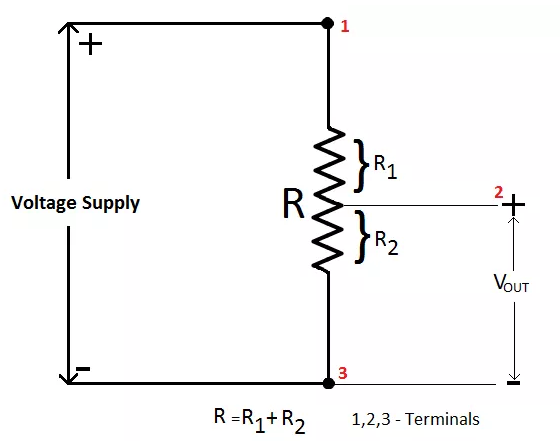 A Potentiometer Circuit Diagram