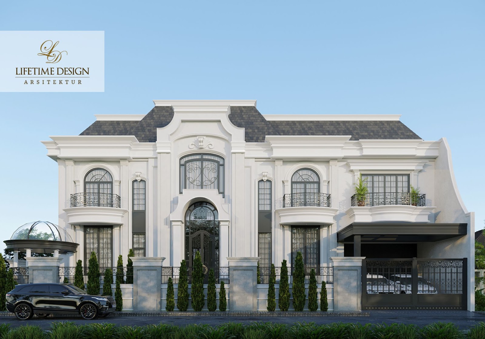 Desain Rumah Mewah 2 Lantai, Auto Jadi Sultan! - Lifetime Design