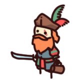 A picture of a pirate