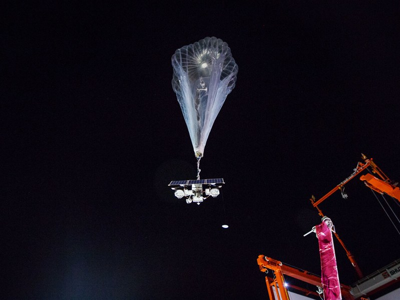  Project Loon của Google. 