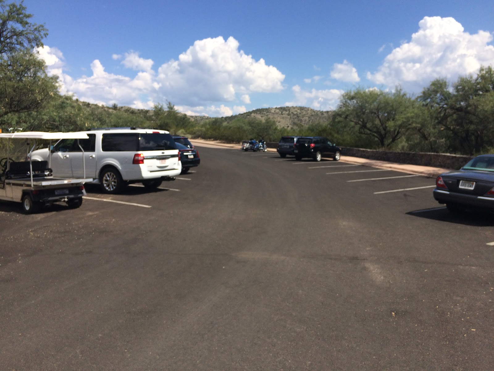 Montezuma Castle National Castle Visitor Center Parking Lot