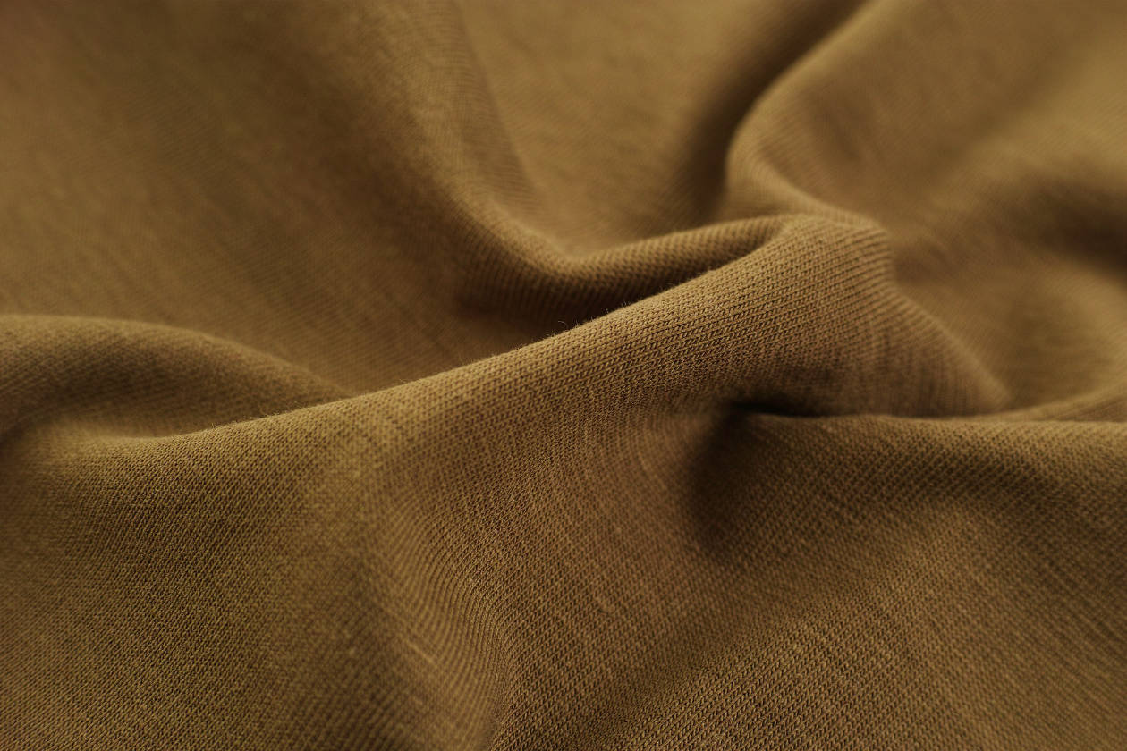 Close-up of brown fabric