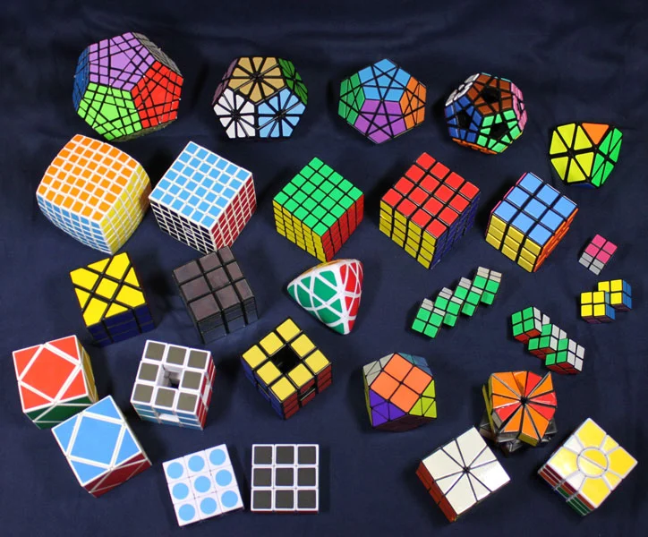 Các khối rubik đa dạng hình thù cho bé thỏa sức tư duy