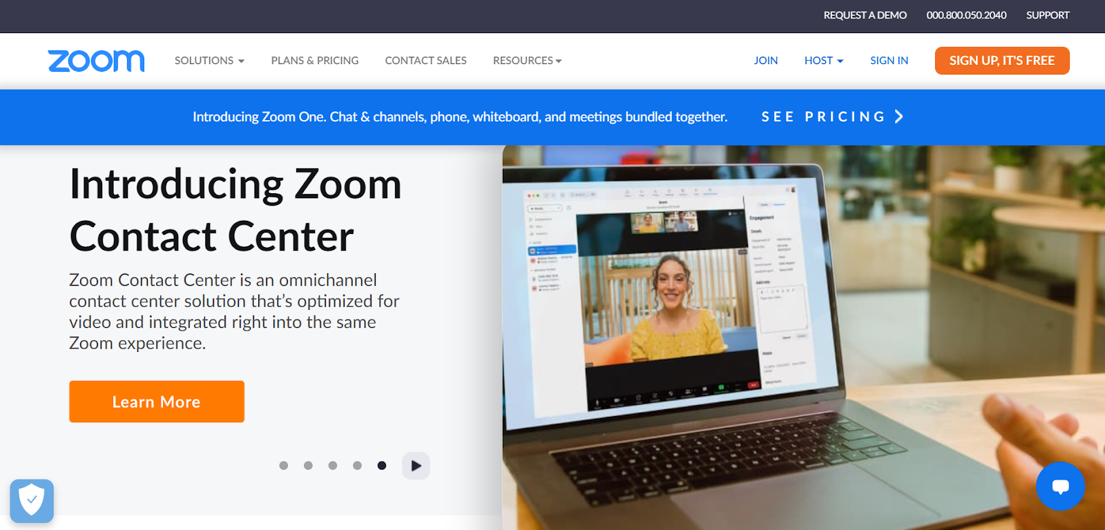 Zoom Homepage