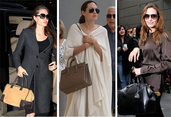 The Many Bags Of Angeline Jolie – Celebrity Bag Styles