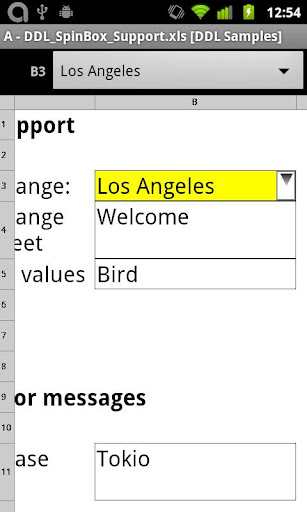 e-Droid-Cell Pro Spreadsheet apk