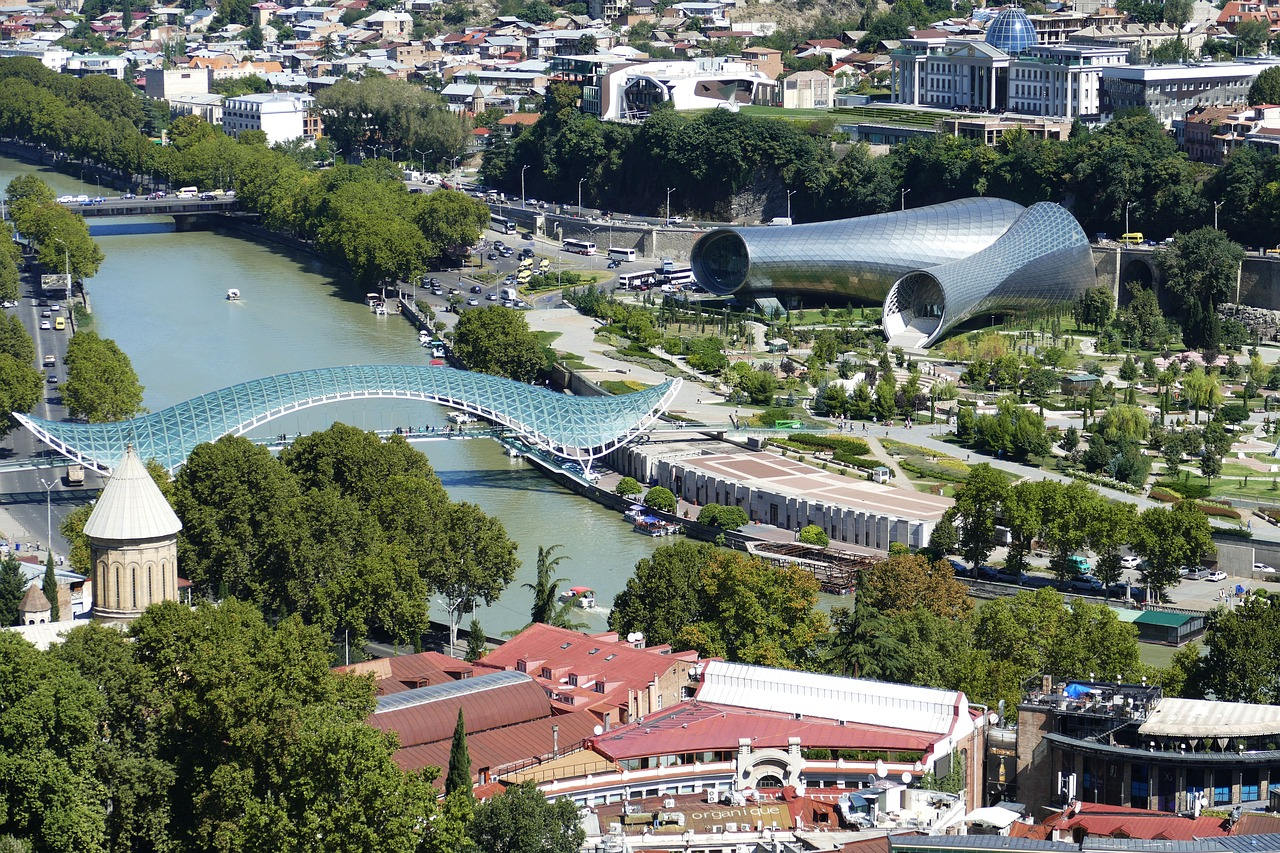 Pohled na Georgia, Tbilisi