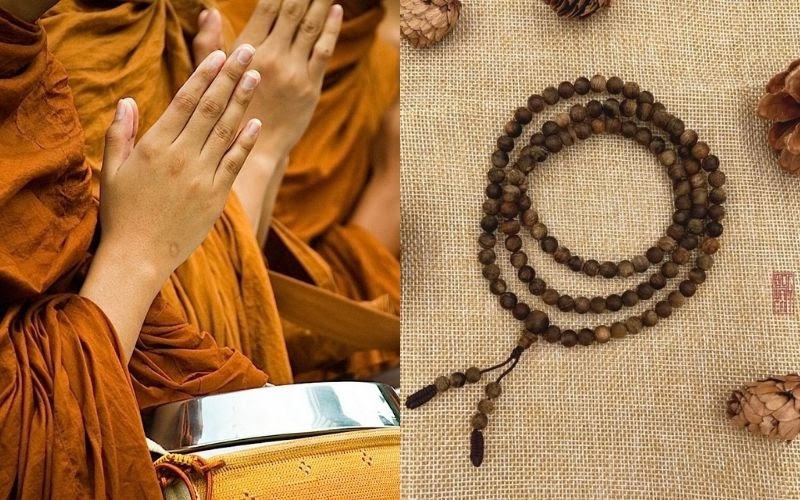 Vòng trầm 108 hạt trong Phật giáo mang ý nghĩa đoạn trừ 108 phiền não