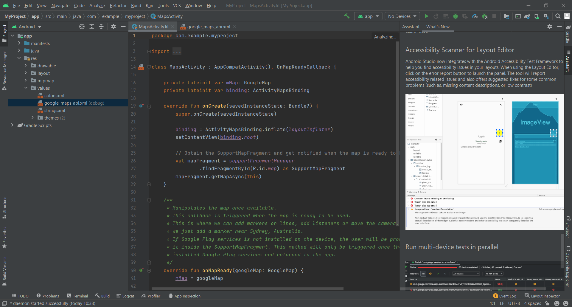 ANDROID STUDIO IDE