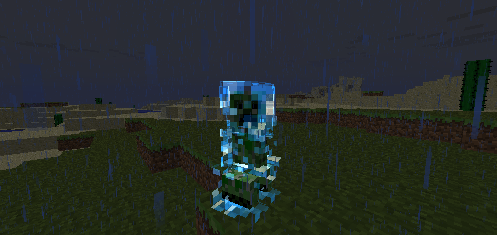 minecraft creeper exploding