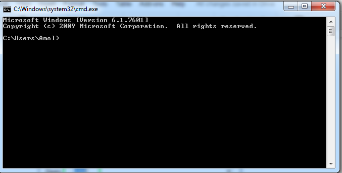 Command Prompt 