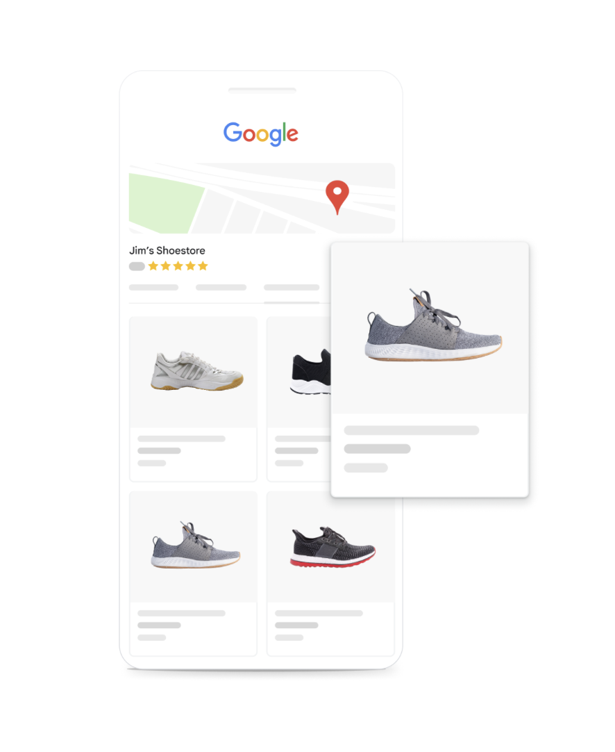 Reklama produktu w Mapach Google