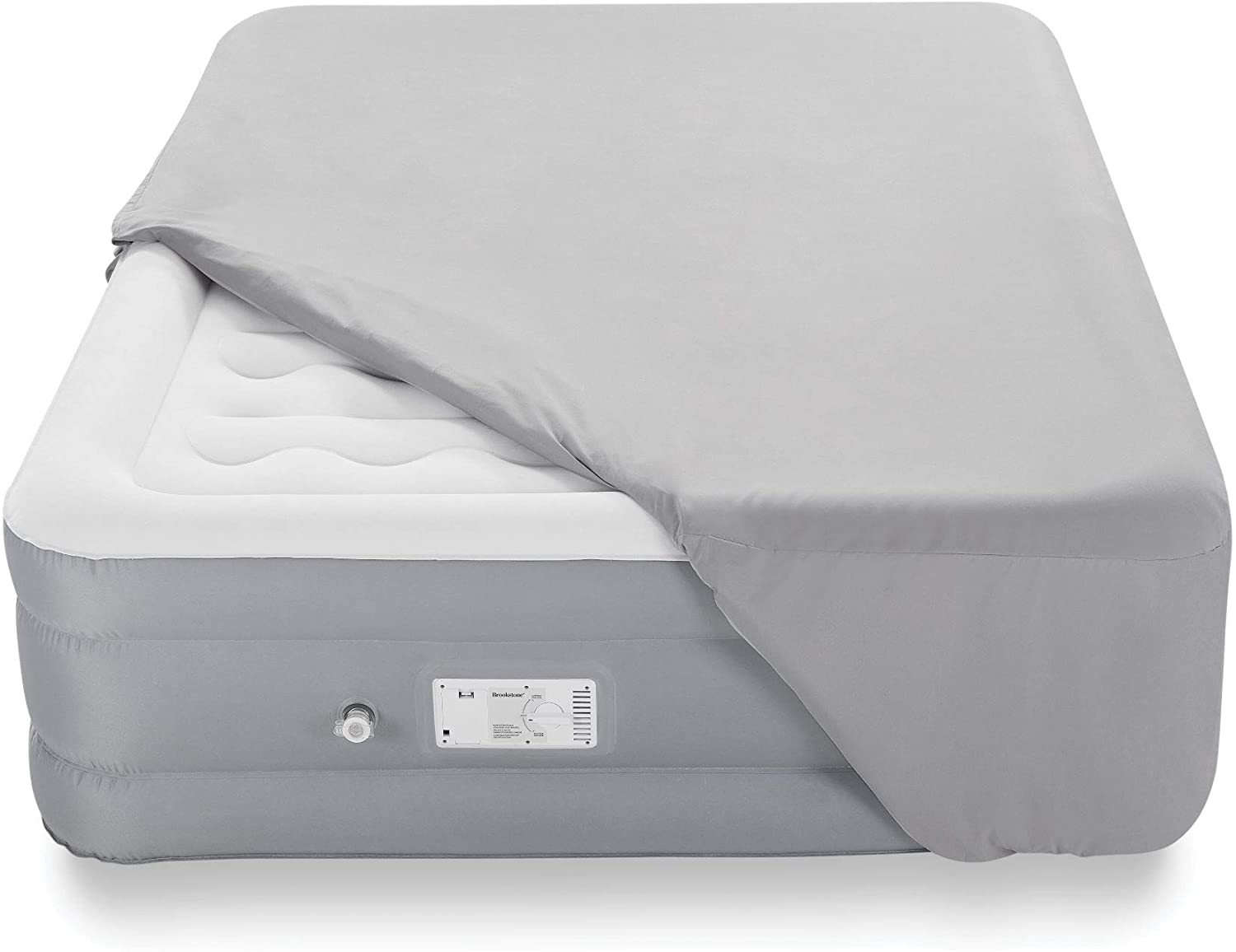 Air bed costs are affected by their height and durability as in this heavy-duty air bed.